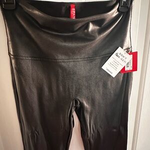 NWT SPANX faux leather leggings